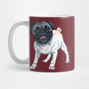 Copy of Black pug Dog Mug